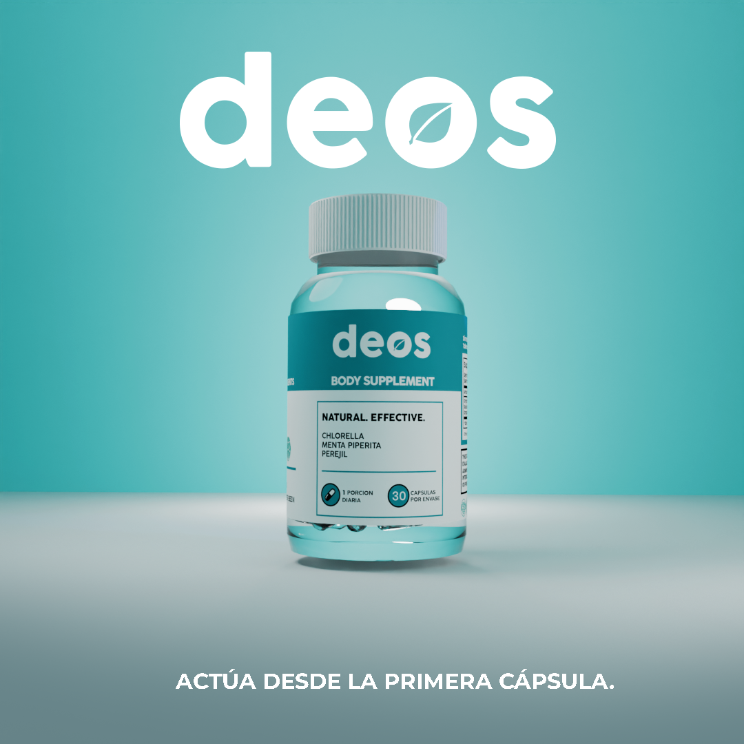 DEOS® DESODORANTE CORPORAL EN CÁPSULAS